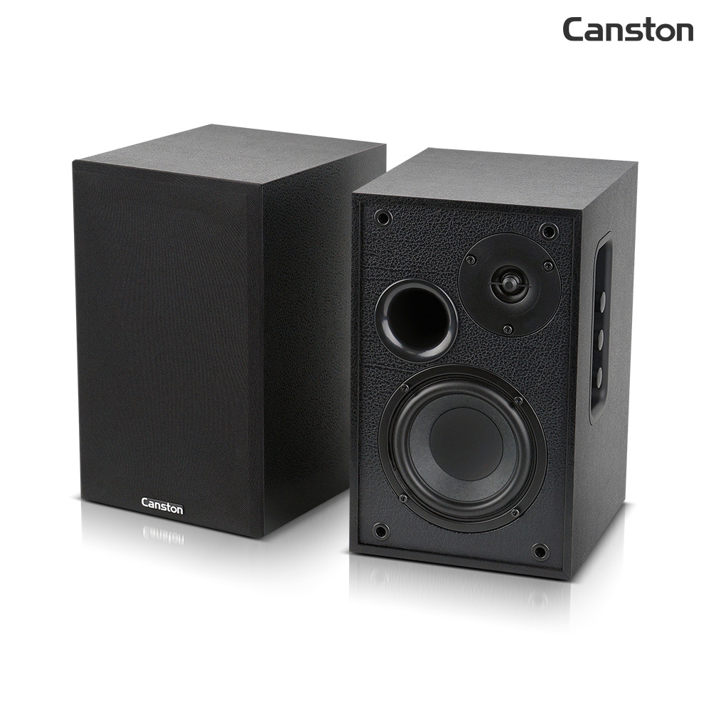 [캔스톤] 게이밍 블루투스 2채널 우퍼 북쉘프 스피커(블랙) R770BT
