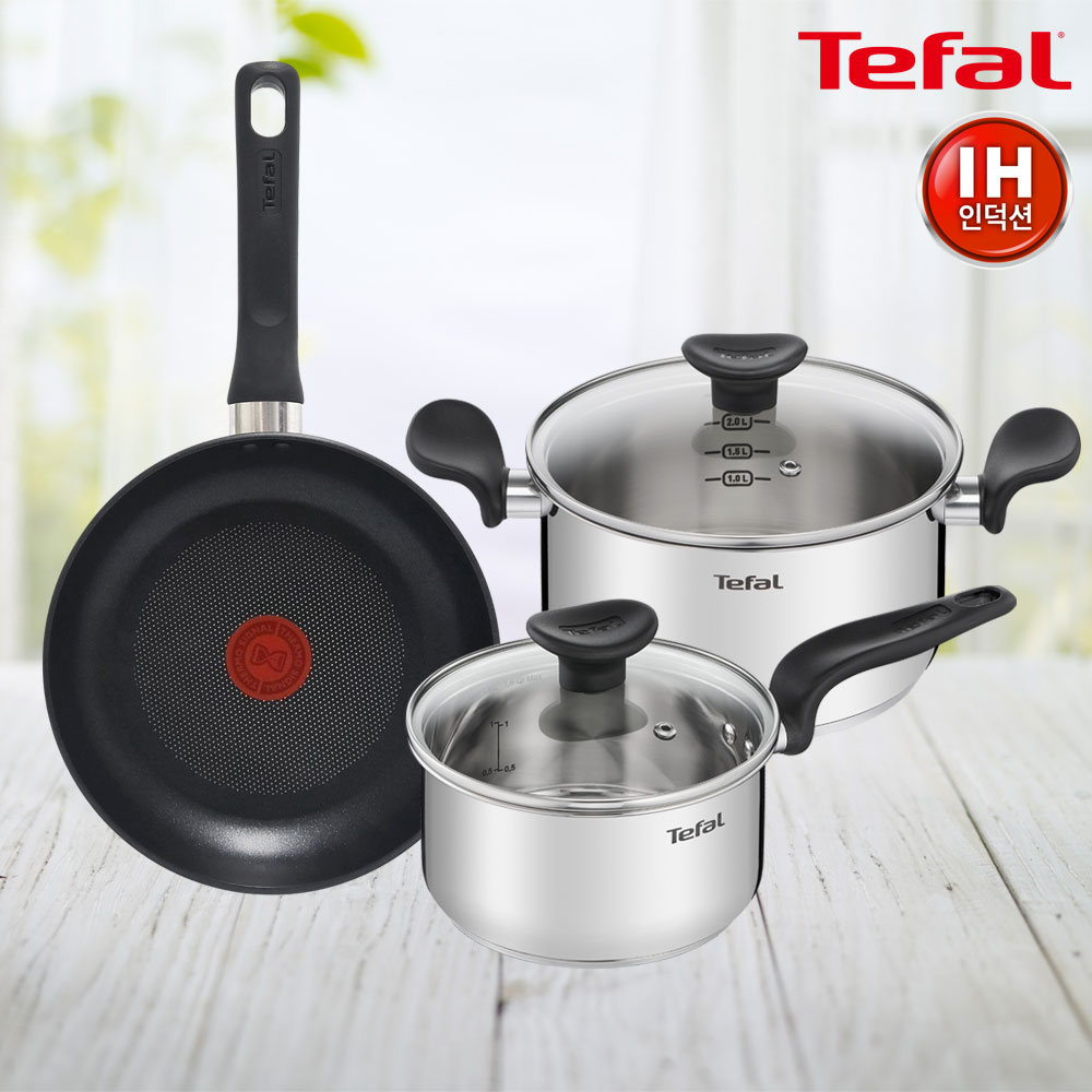 인덕션 G6 프리즘 냄비 2P 세트(편수 16+양수 20)+인덕션 델리커시 티타늄 프라이팬 22cm TFC-IPS6P0ID2